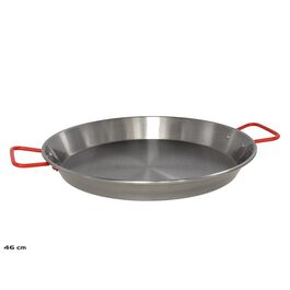 Paellera valenciana pulida 46 cm