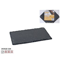 Fuente eder rectangular pizarra 20x13 cm
