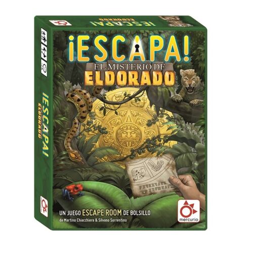 Juego de mesa "Escapa: El Misterio de Eldorado"