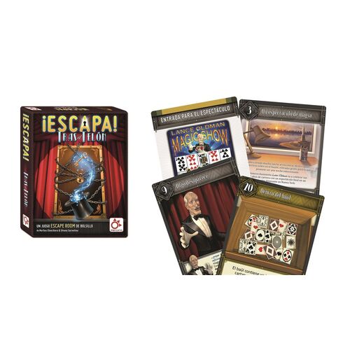Juego de mesa "Escapa: Tras el Telón"