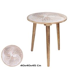 Mesa Redonda Yin Yang 40 x 40 x 45 cm