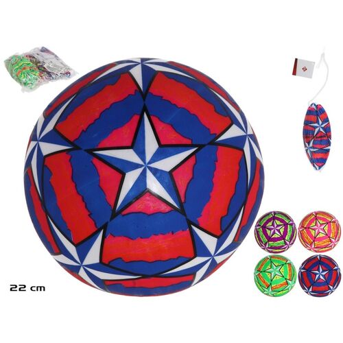 Pelota de plástico Star 22 cm