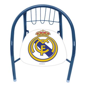 Silla metal Real Madrid 35,5 x 30 x 33,5 cm