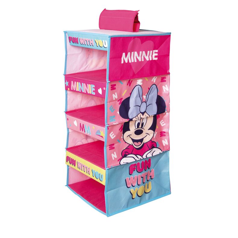 Organizador Armario 4 huecos  29 x 28 x 65 cm Minnie Mouse