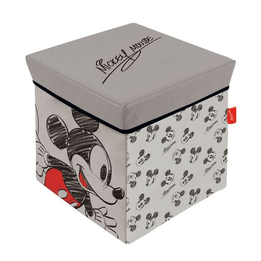 Taburete contenedor 30 x 30 x 30 cm Mickey Mouse