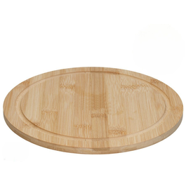 Tabla de corte redonda Bambú 30 x 1 cm