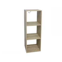 Estantería Natural 3 alturas 100 x 34 x 32 cm