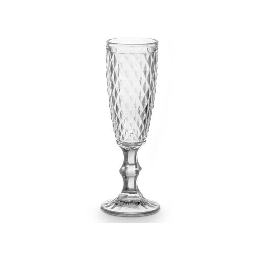 Set 6 copas de Cava diamante transparente 170 ml