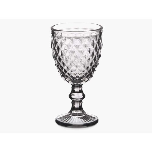 Set 6 Copas de diamante gris 220 ml