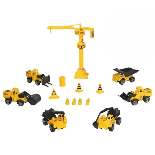 Set vehículos de construcción 15 piezas