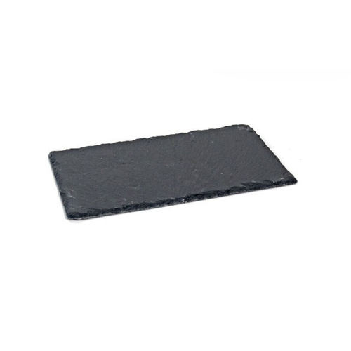 Plato Eder cuadrado pizarra 25 cm