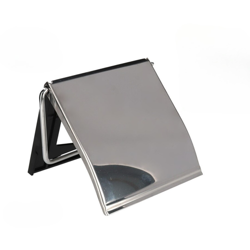 Portarrollos WC acero inoxidable 13 x 12 cm