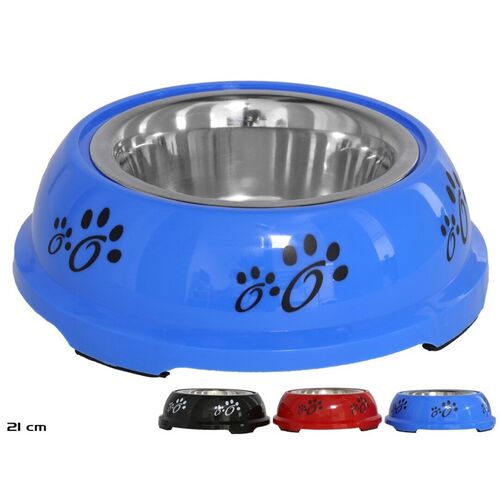 Comedero de perro Belly 21 cm disponible en varios colores