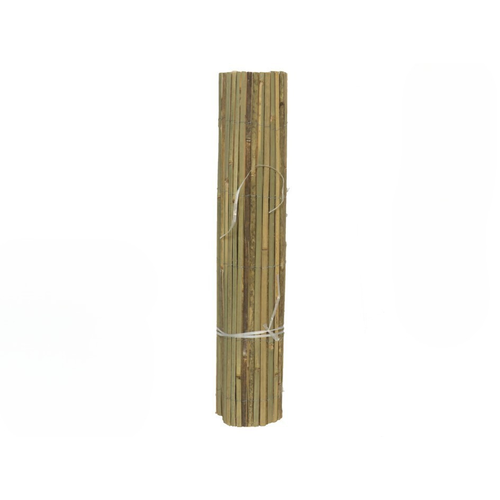 Valla bambú color natural 1 x 3 metros