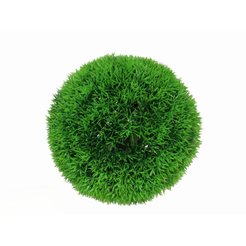 Bola hierba artificial verde 22 cm diámetro