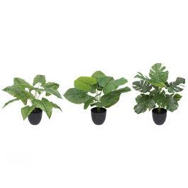 Maceta planta artificial 51 cm 3 modelos