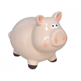 Hucha Grande Cerdito 17,2 x 11,5 x 14,8 cm cerámica