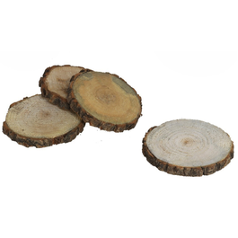 Set 4 Posavasos madera 10 cm