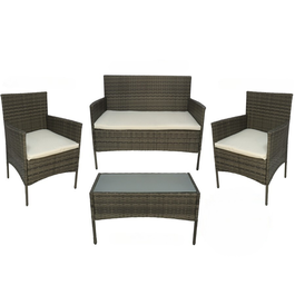 Conjunto Sofá 2 Sillones y mesa Bali