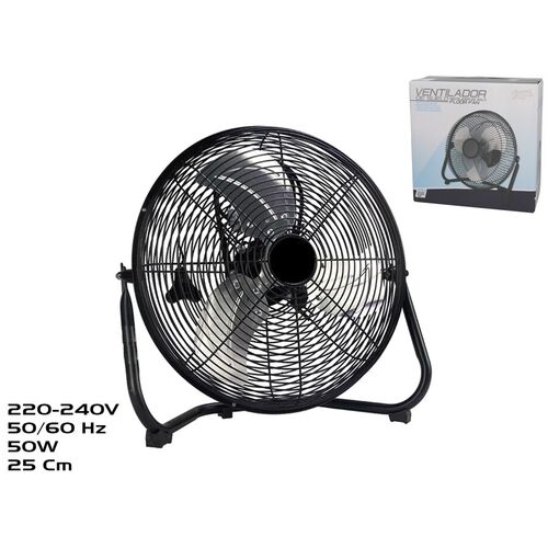 Ventilador de suelo metal 29 cm 50W