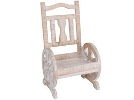 Gerimport Jardinera Silla Natural 20x17x36 cm