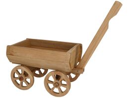 Gerimport Jardinera Carrito color Marrón 51x21x23/43 cm