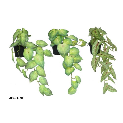 Gerimport Maceta Hojas Green Light x 30 - 46cm