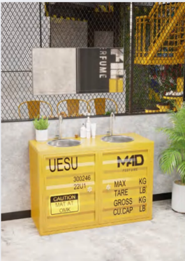 Lavabo industrial 80x49x80cm