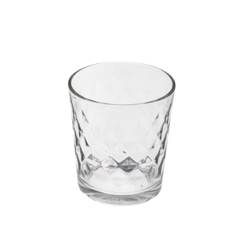 Set 4 vasos Diamond 360ml