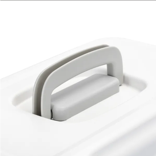 Transportín (Blanco, Gris) 48x31x30cm