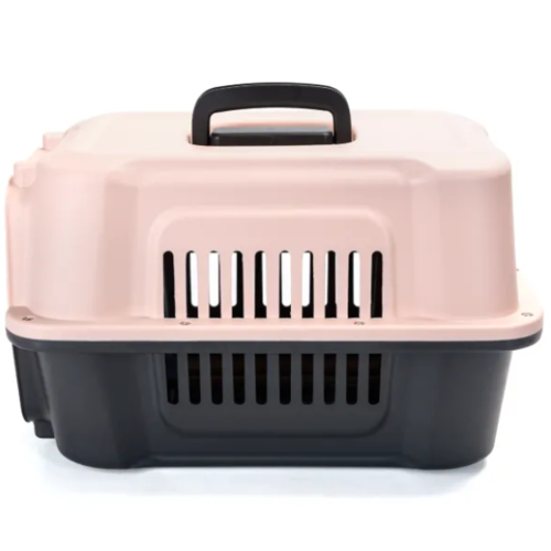 Transportín de avión con bloques de color (Rosa, Negro) 48x31x30cm