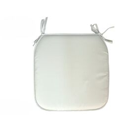 Cojín silla 39 x 39 x 3 cm color crema