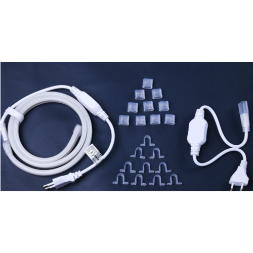 Tira de luz de neón cableada de alto voltaje 8*6 50M 6mm 3000K