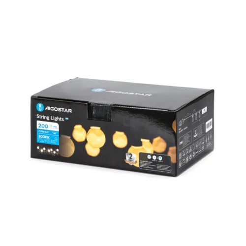 Cadena de luces LED de bajo voltaje 8m