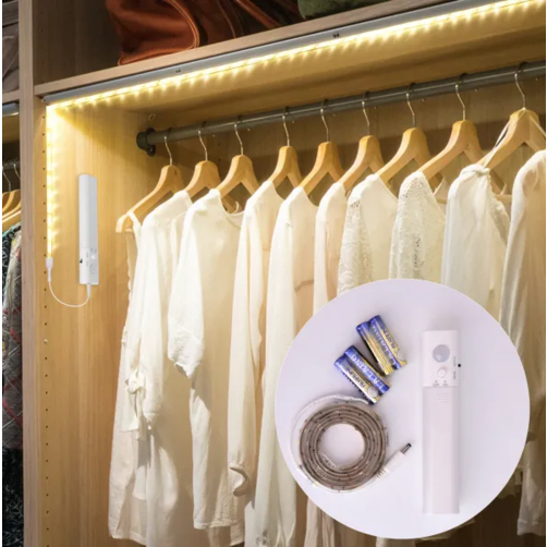 Tira de LED de bajo voltaje con sensor 1m