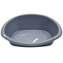 Cama de plástico para mascotas (largo 46x ancho 35 x alto 18cm) Azul, Marrón, Verde