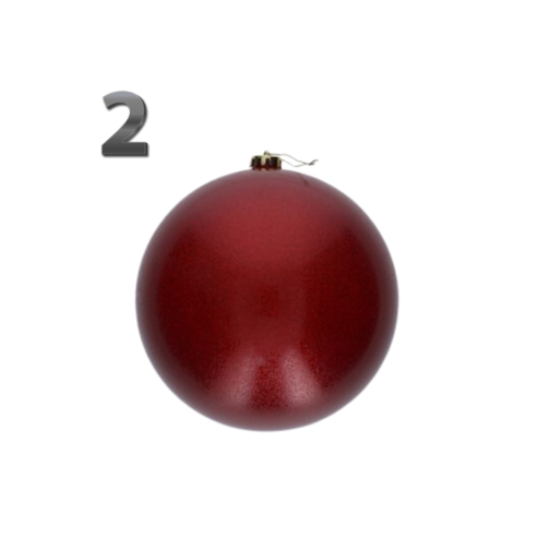 Pack 3 Bolas rojas surtidas 15 cm 3 modelos