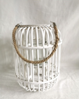 Portavela vaso cristal