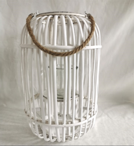 Portavela vaso cristal