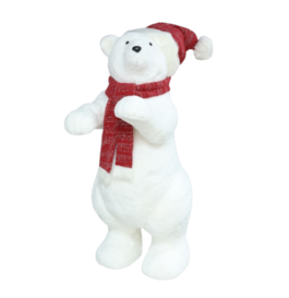 Oso bufanda roja 113cm