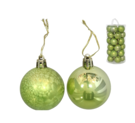 Bote x30 Bolas LUPUS 6cm, Verde