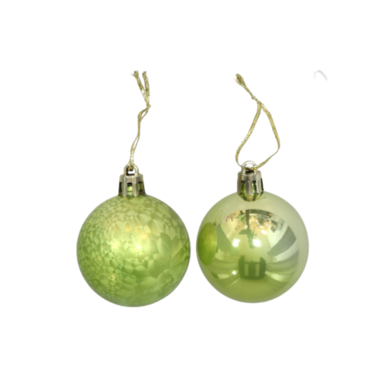 Bote x30 Bolas LUPUS 6cm, Verde