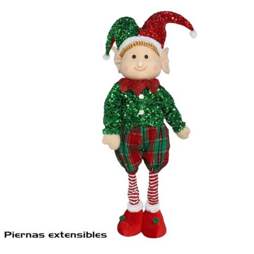 Elfo Bufón Flexible de 84 cm 2 modelos