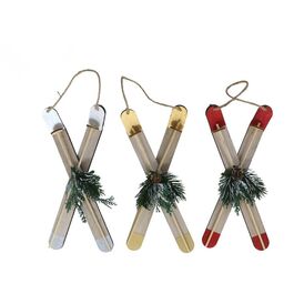 Pack 3 colgantes decoración Navidad Skys 20 x 9 x 3 cm