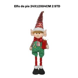 Figura decorativa Elfo en pie de 24x12x84cm 2 Modelos