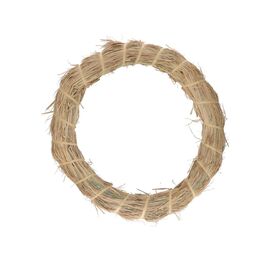 Corona navideña de paja 20 cm