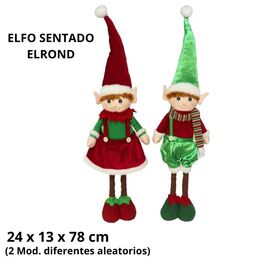 Elfo Sentado Elrond 24x13x78 cm (2 surtidos) Aleatorios
