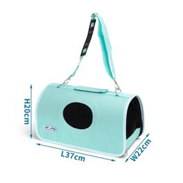 Bolso trasportín para perros Verde claro 37*22*20cm