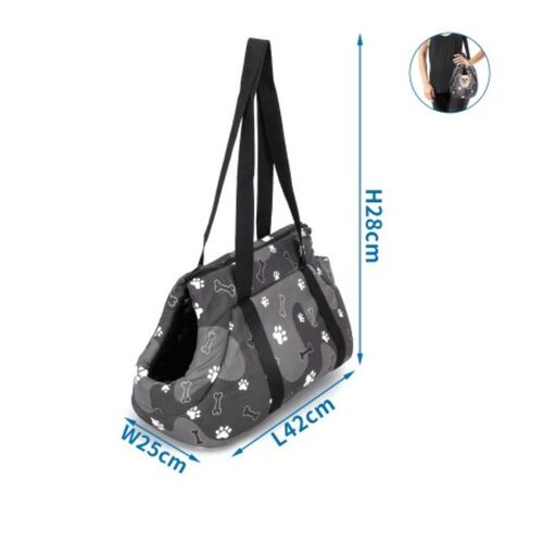 Bolso estampado para mascotas 42x25x28cm