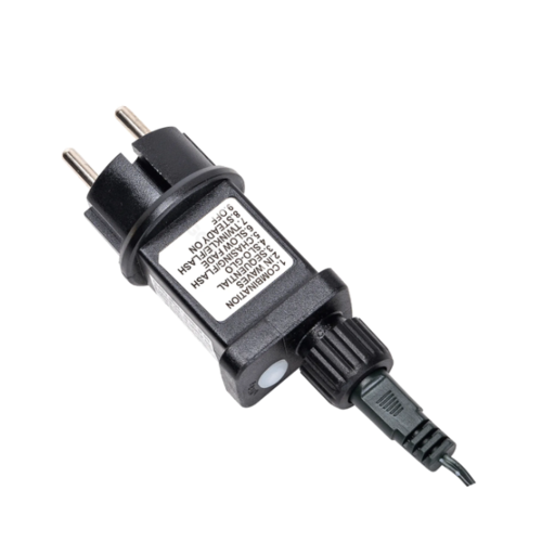 Guirnalda de luces de bajo voltaje (PVC y cobre), RGBY, 30m ,IP44, Interior&Exterior